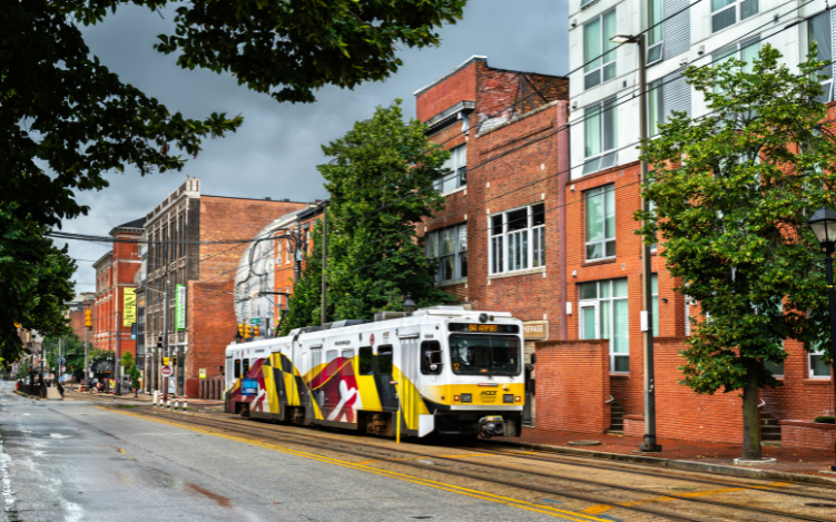 Baltimore city train